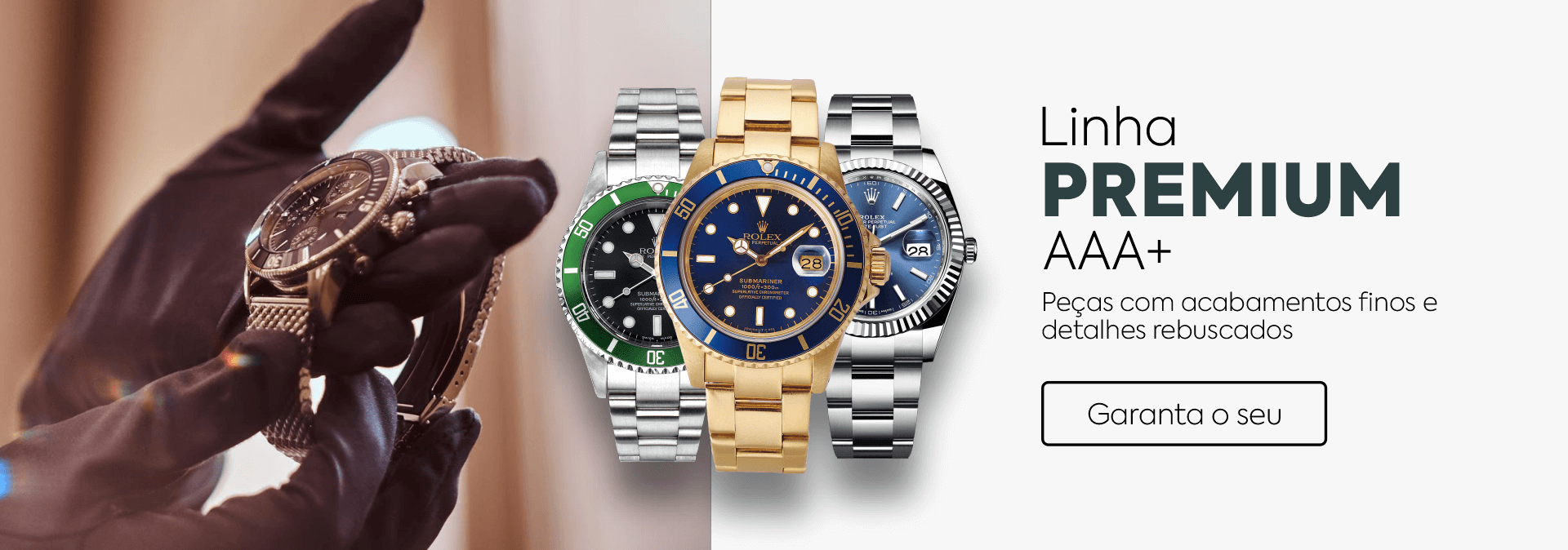 Banner principal do catalogo premium